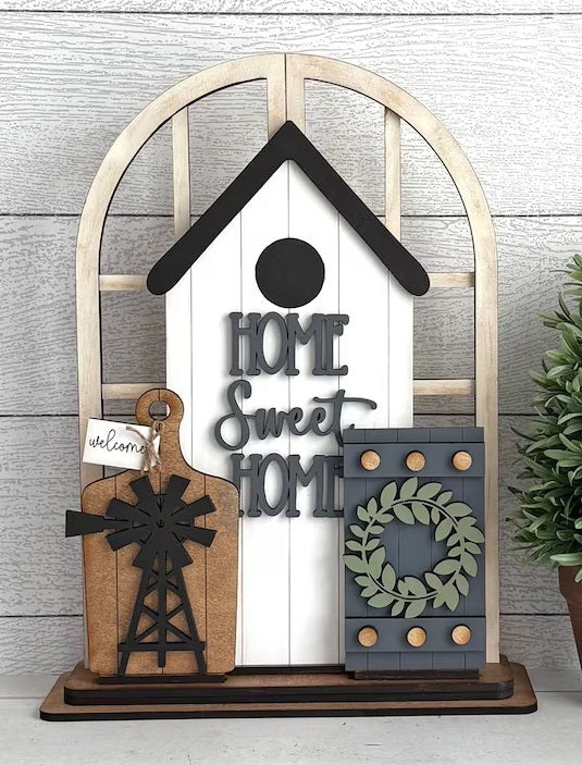 Home sweet home Seasonal Interchangable Decor