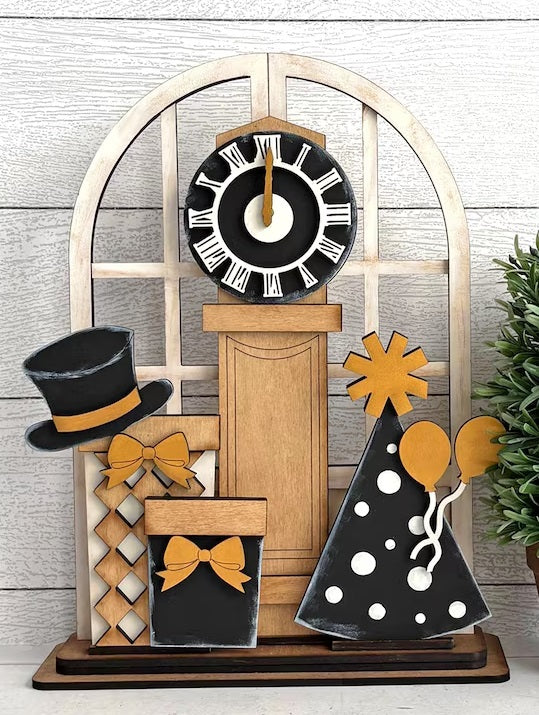 New Years Seasonal Interchangable Decor