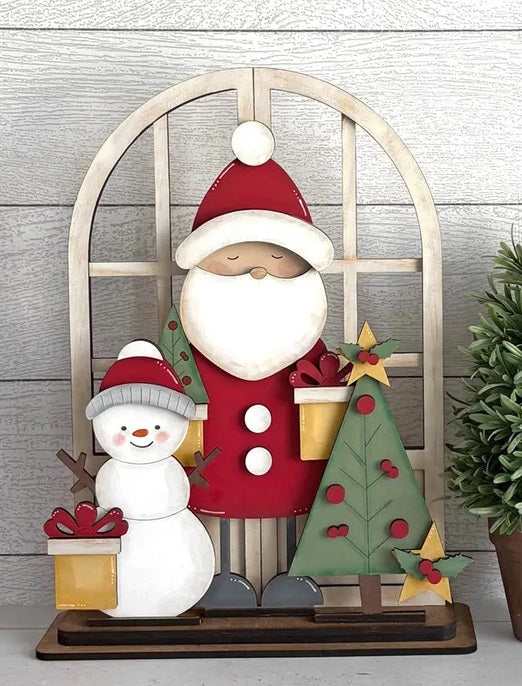 Santa Seasonal Interchangable Decor
