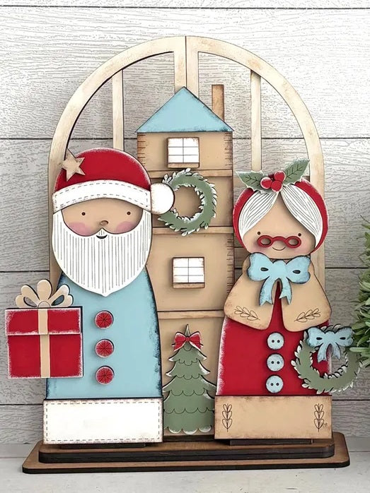 Santa Seasonal Interchangable Decor